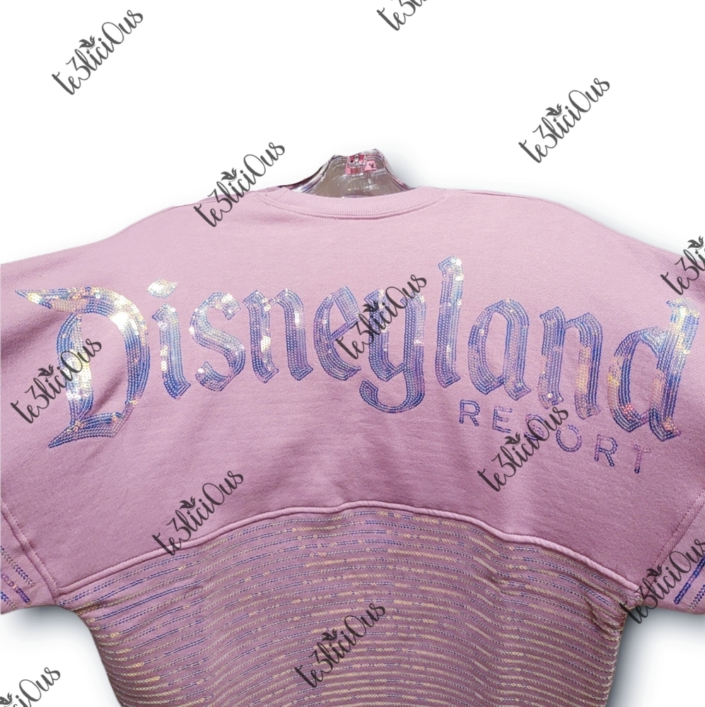 DISNEYLAND PINK SEQUINED SPIRIT JERSEY - Picture 2 of 6